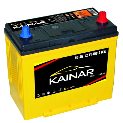 KAINAR Акумулятор 6СТ-50 АПЗ ASIA (-/+)