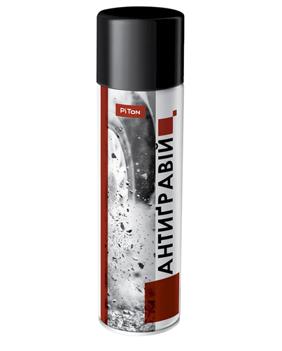 Piton Антигравій з високополім. каучуком чорний 500мл