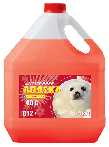 АЛЯСКА Антифриз-40 (червоний) 5кг.