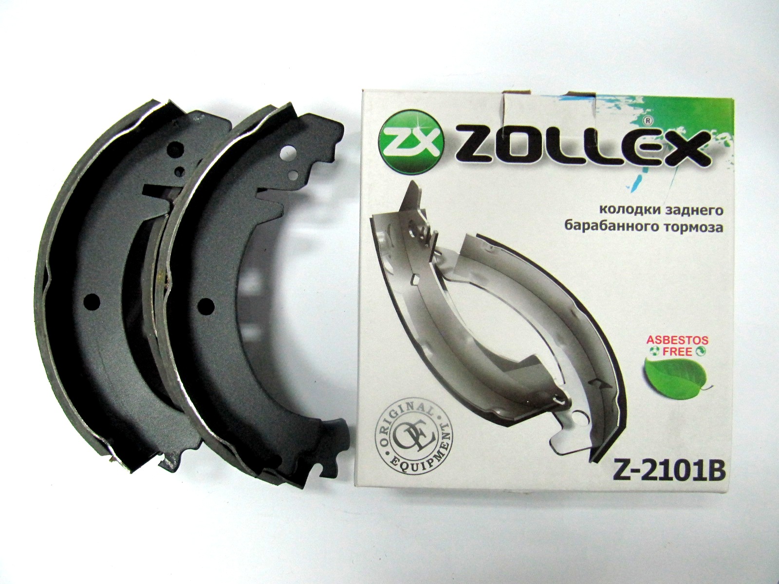 Zollex Гальм. колодки (задні) ВАЗ 2101 Z2101B