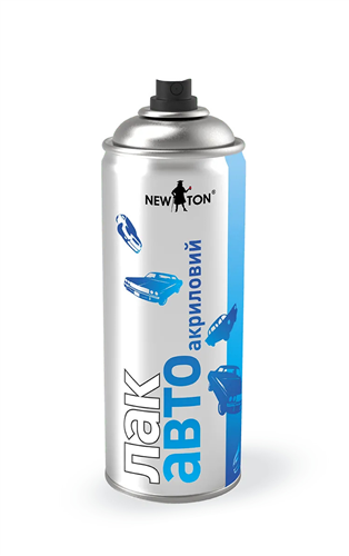 NewTon лак аероз. безбарвний 400гр. АВТО