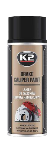 K2 CALIPER фарба високотемпературна для супортів гальм (чорна). art L346CA