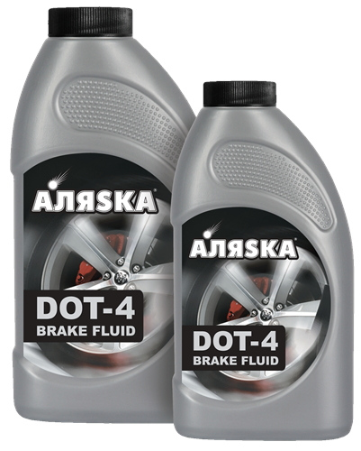 АЛЯСКА Рідина гальмова Дот-4 1л (800г)