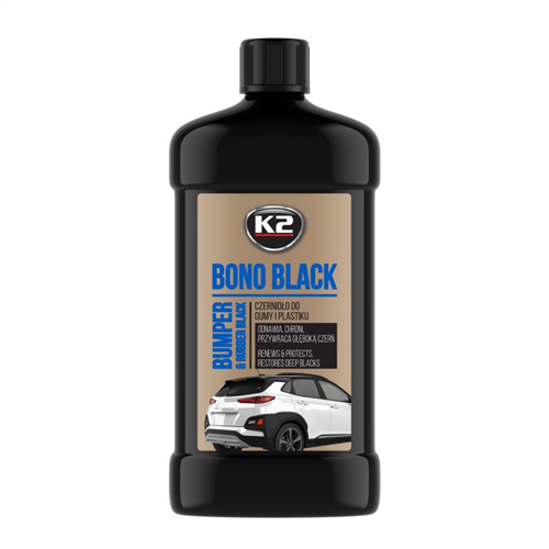 K2 Bono Black Фарба-консервант для бамп гум і пласт 500мл. K035