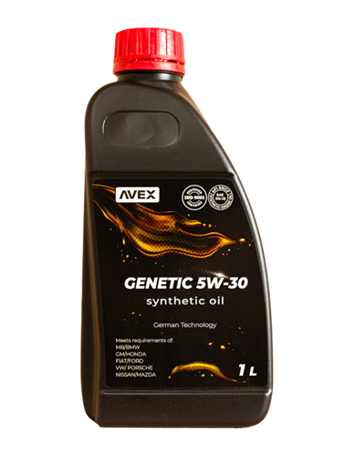 AVEX олива мот. GENETIC 5W30 Synth SN/CF 1л