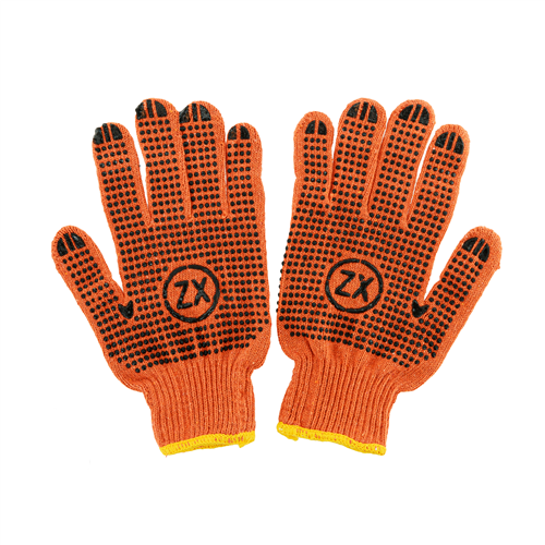 Zollex Перчатки робочі 2 шт (помаранчеві)