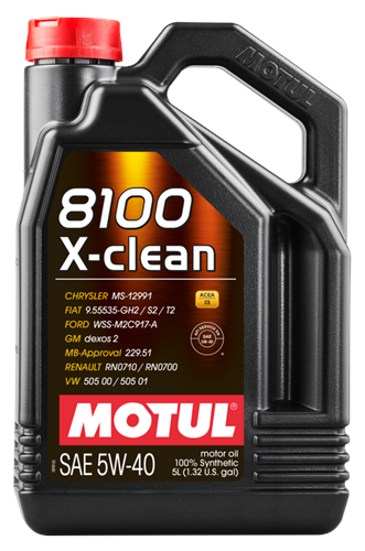 Motul Олива моторна 8100 X-CLEAN 5w40 5л