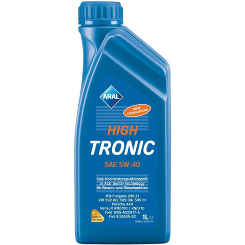 ARAL Масло мот. HighTronic 5w40 1л.