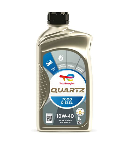 TOTAL Олива мот. QUARTZ D 7000 10W40 1л API SN/CF