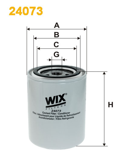 WIX 24073 Фільтр охолоджуюч.рiдини