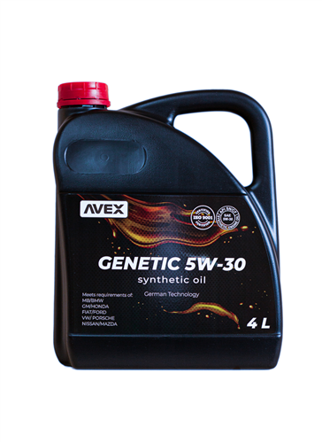 AVEX олива мот. GENETIC 5W30 Synth SN/CF 4л