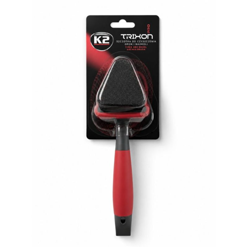 K2 TRIXON PRO Професійна трикутна щітка для очишення шин art.D7042