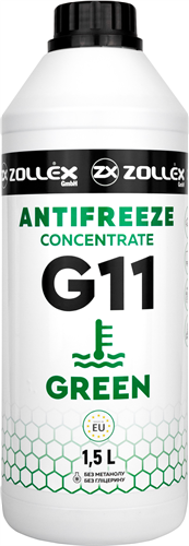 Zollex Антифриз зелений концентрат G11 1,5л 18106