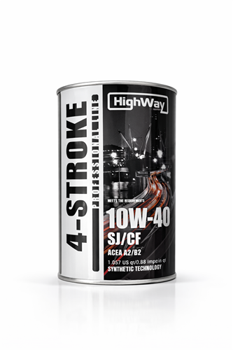 HighWay олива мот.4Т 10W40 1л SJ/CF п/с