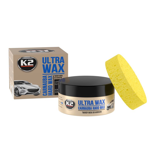 K2 Ultra Wax Віск паста з карноб з губкою 250гр art K073