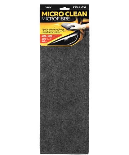 Zollex Серветка (мікрофібра) ZP-0052 сiра 40*40см, 300 г/м2 17513