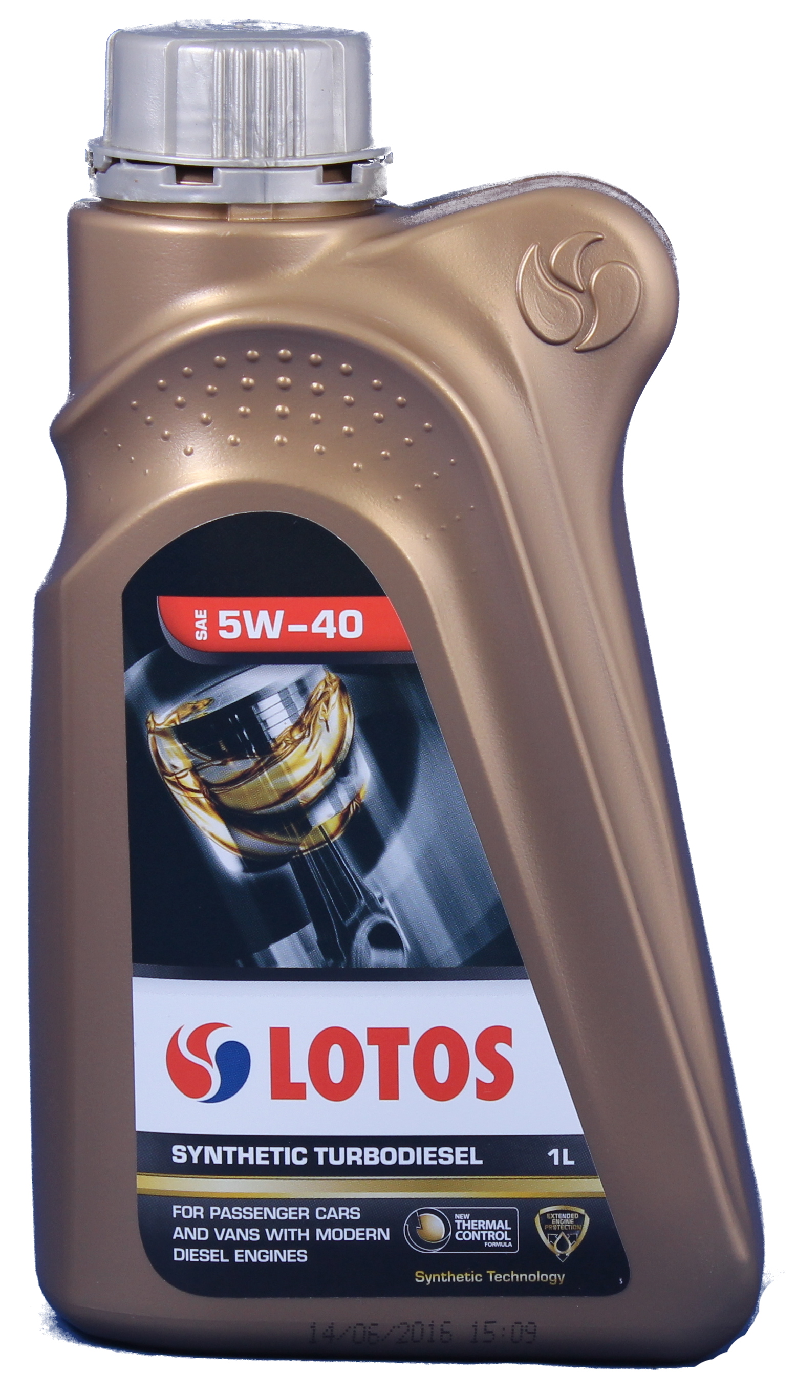 LOTOS Олива SYNTHETIC TURBODIESEL SAE 5w40 1л