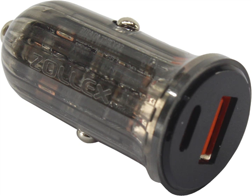 Zollex Автомобільний зарядний пристрій USB, Type-C (PD 30W+QC 22.5W) 12099