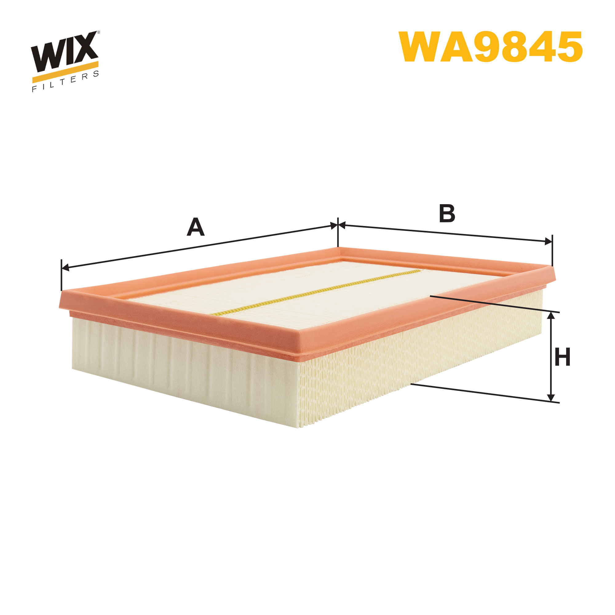WIX WA9845 Фільтр повітряний