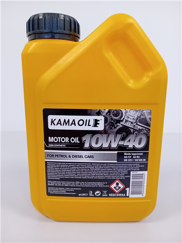 КАМА ОЙЛ Масло моторне 10w40 1 (0,85кг)