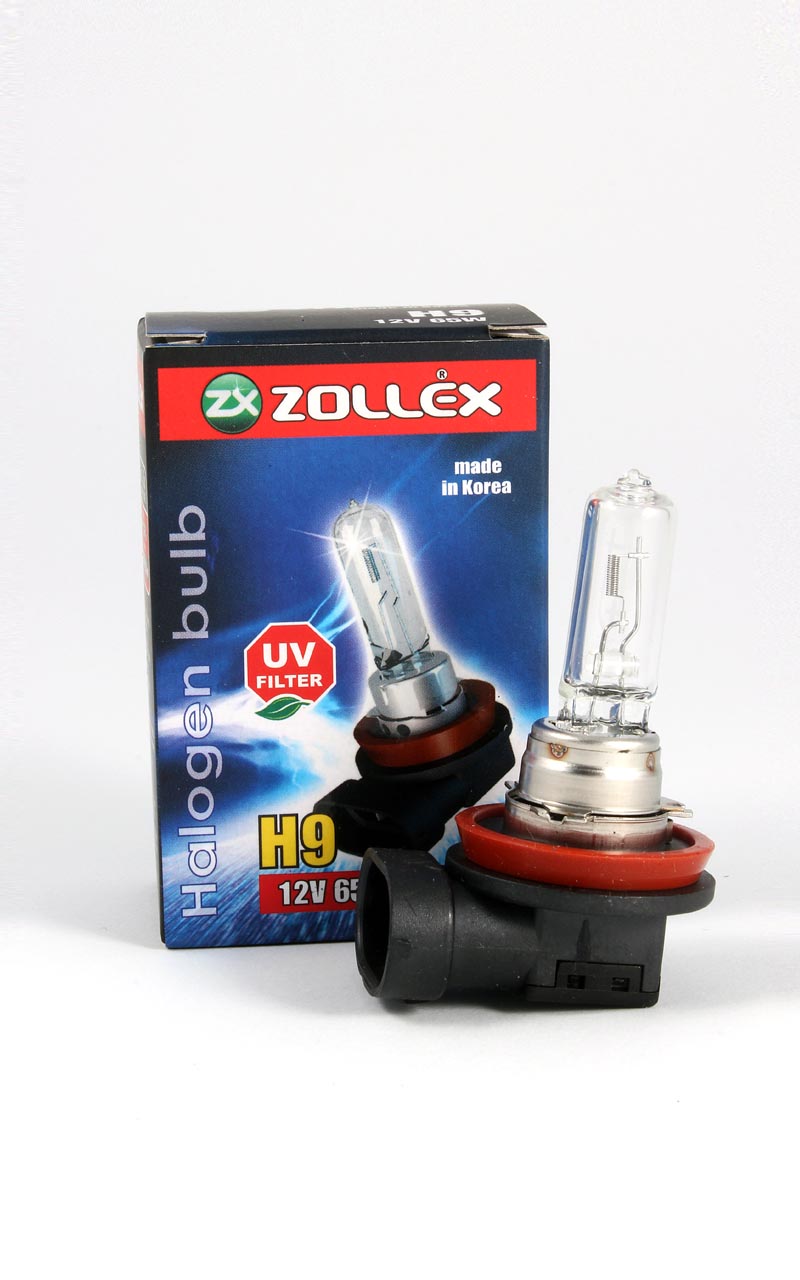Zollex Лампа авто галоген. H9 12V 65W 59624