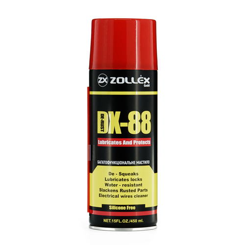 Zollex Проникающая смазка аэрозольная 450мл DX-88 15059