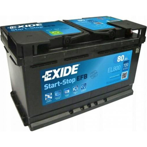 EXIDE Акумулятор 80Ah (-/+) 720A EL800