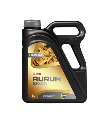 LOTOS Олива AURUM SAE15w40 5л API SF/CD