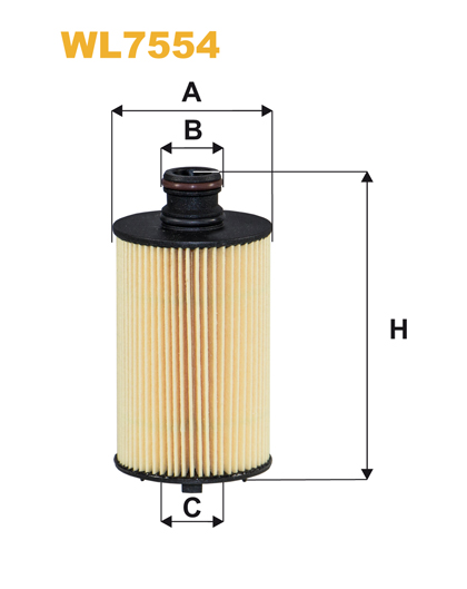 WIX WL7554 Фільтр масляний
