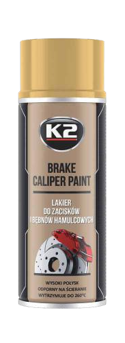 K2 CALIPER фарба високотемпературна для супортів гальм (золота). art L346ZL