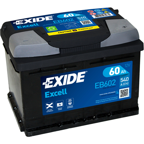 EXIDE EXCELL Акумулятор 60Ah (-/+) 540EN