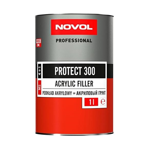 NOVOL Грунт акриловий Protect300 4+1 1л. (Чорний) 37041