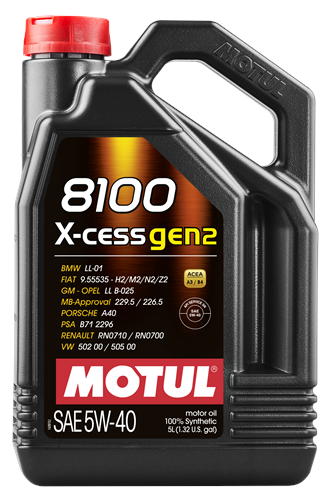 Motul Олива моторна 8100 X-cess Gen.2 5W40 5л