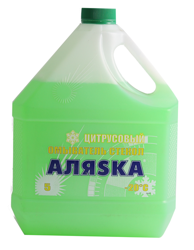 АЛЯСКА Автоочищувач скла-20С Цитрусовий 5 (4,15кг.)