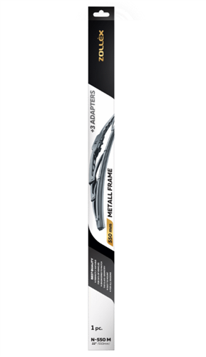 Zollex Щетка стеклоочист. метал 22" (550 mm) N-550 M (1шт.)