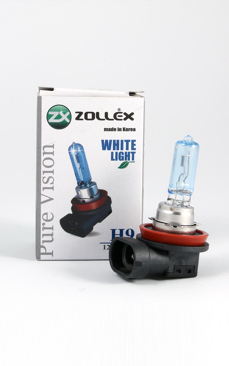 Zollex Лампа авто галоген. H9 12V 65W Pure vision 60424